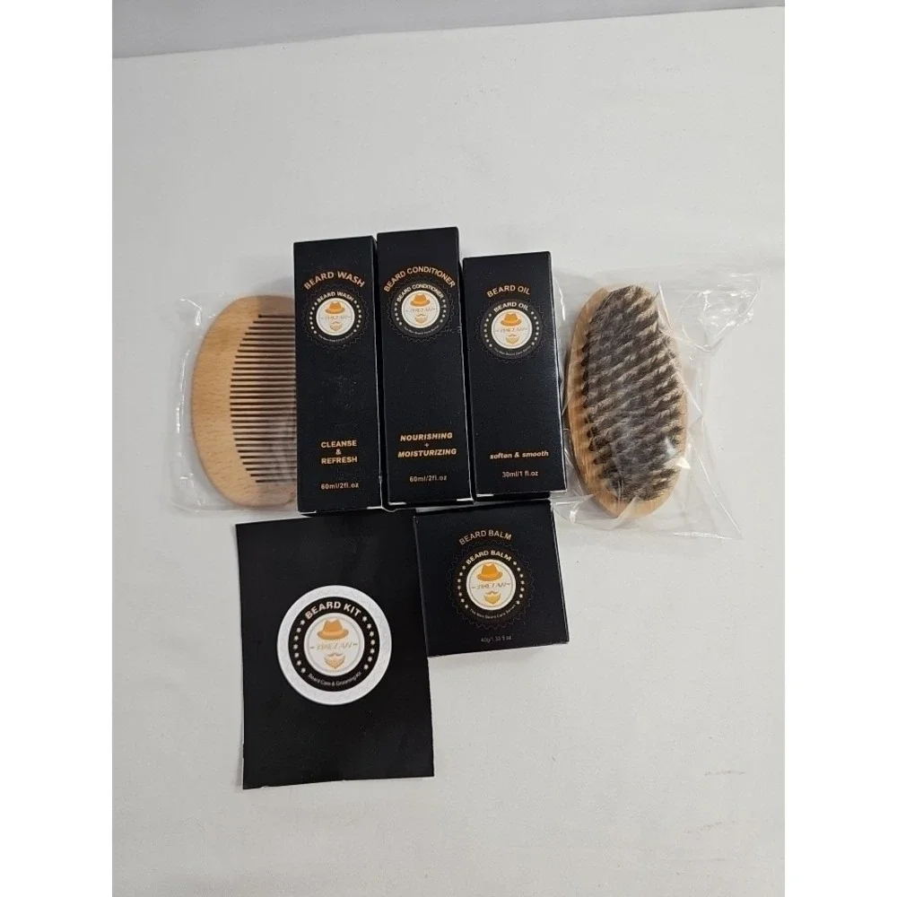 XIKEZAN Upgraded Beard Care And Growth Kit‎ - New, No Box